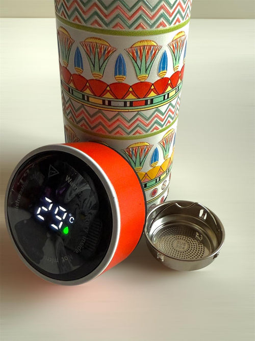 Lotus Blossom Travel Mug – Stainless Steel 500ml Tumbler