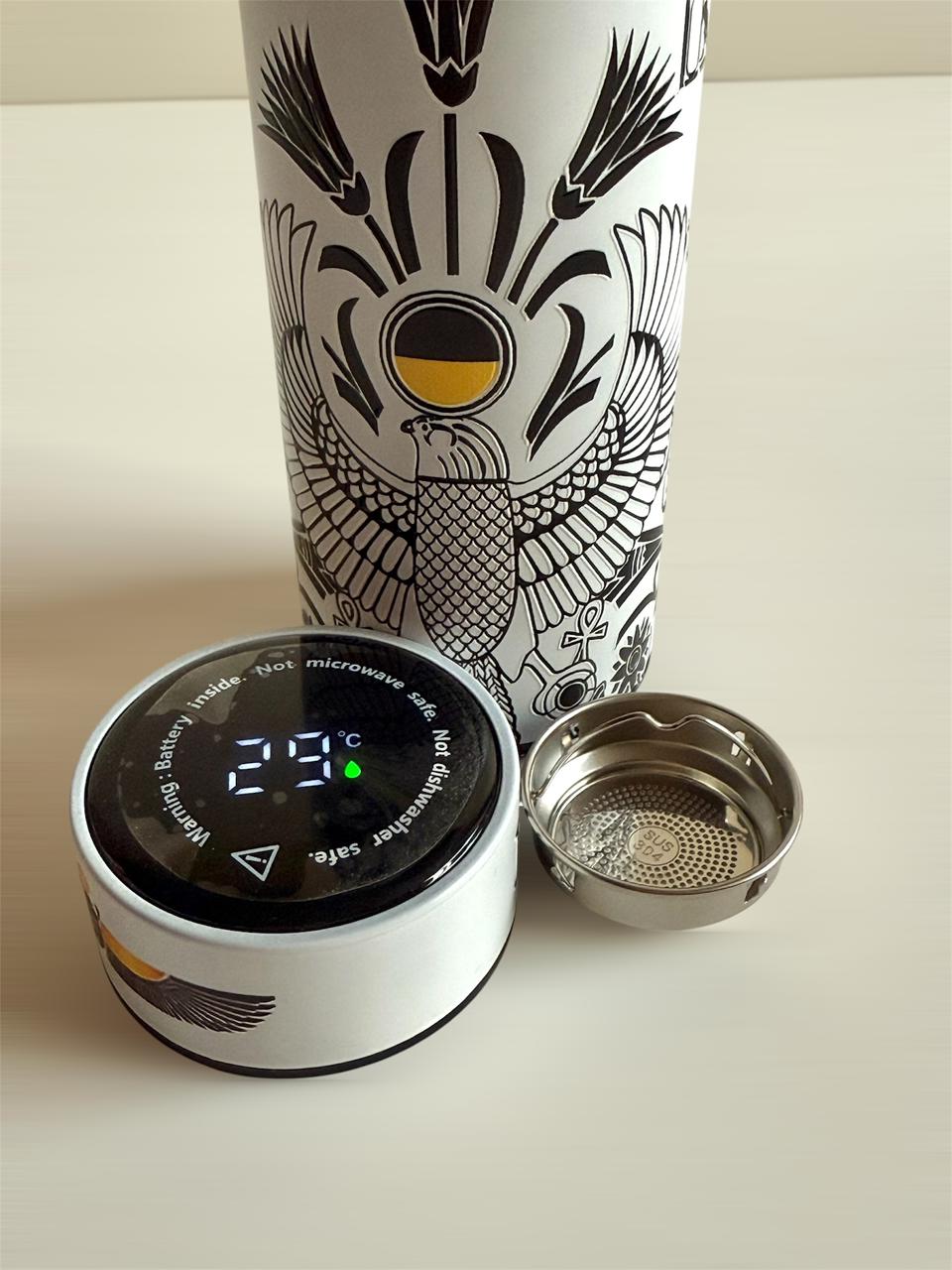 Winged Horus Travel Mug – Stainless Steel 500ml Tumbler
