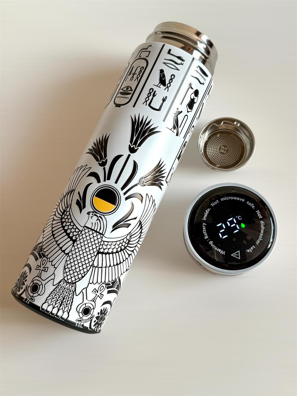 Winged Horus Travel Mug – Stainless Steel 500ml Tumbler