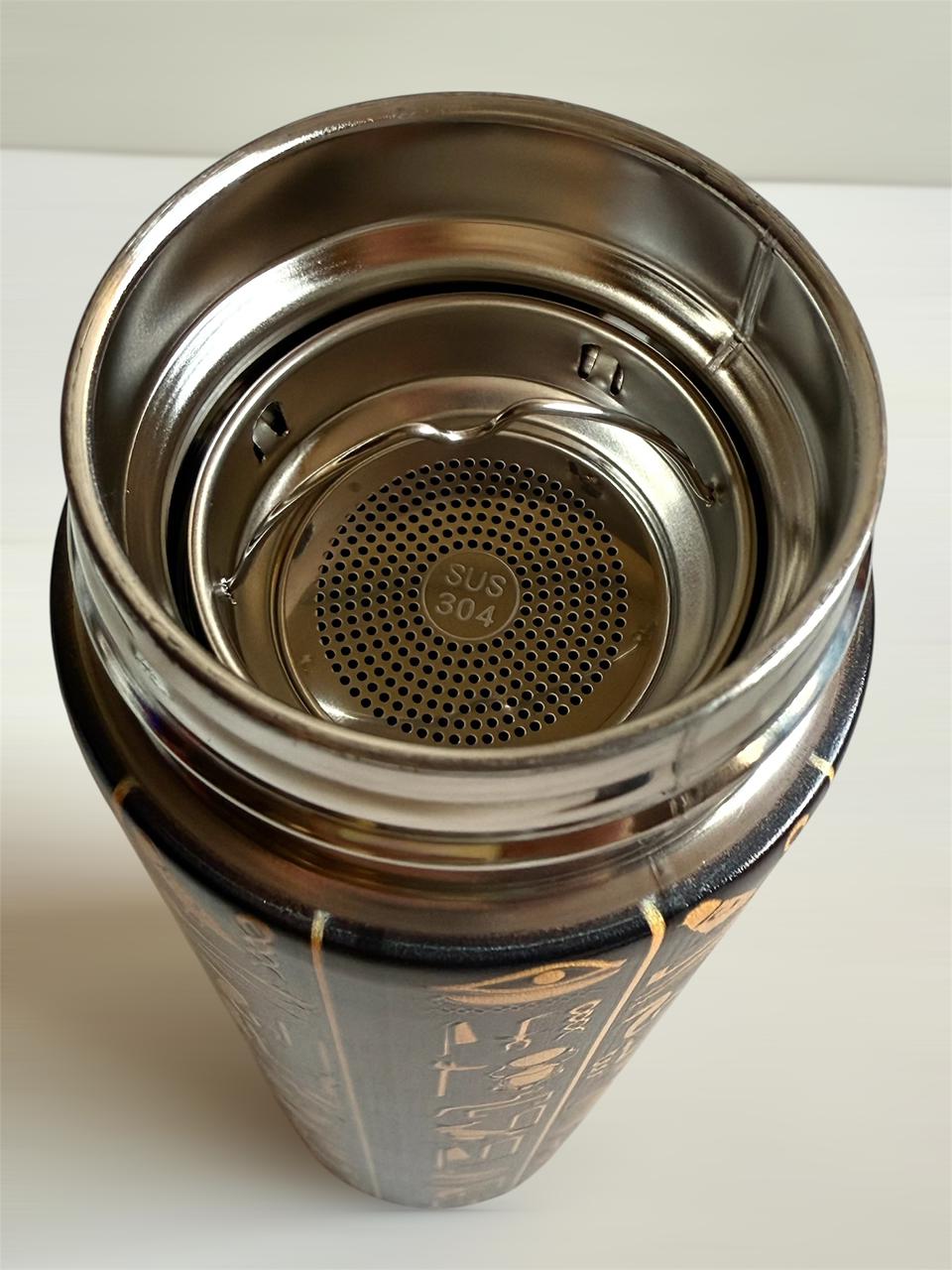 Tutankhamun Travel Mug – Stainless Steel 500ml Tumbler