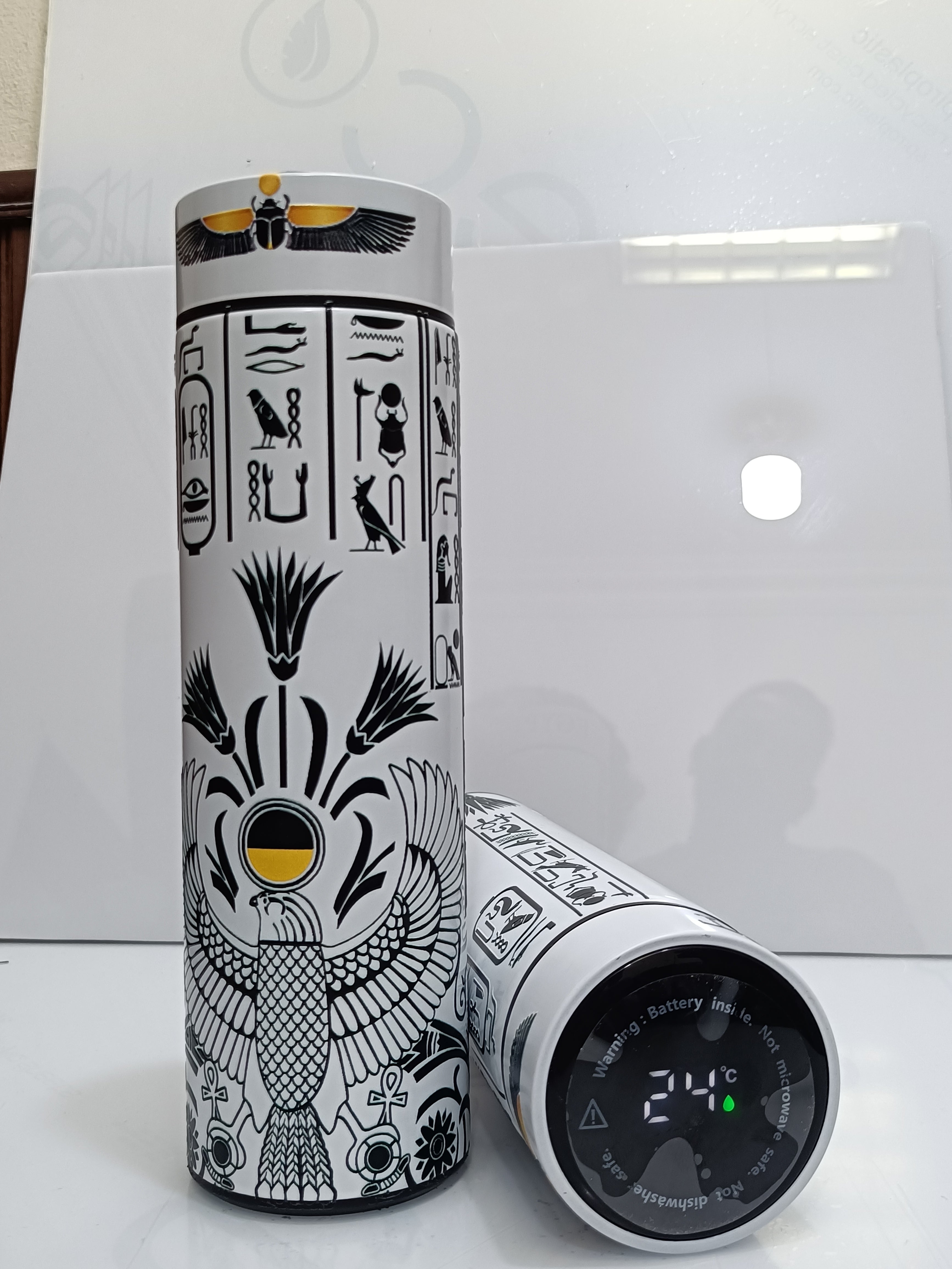 Winged Horus Travel Mug – Stainless Steel 500ml Tumbler