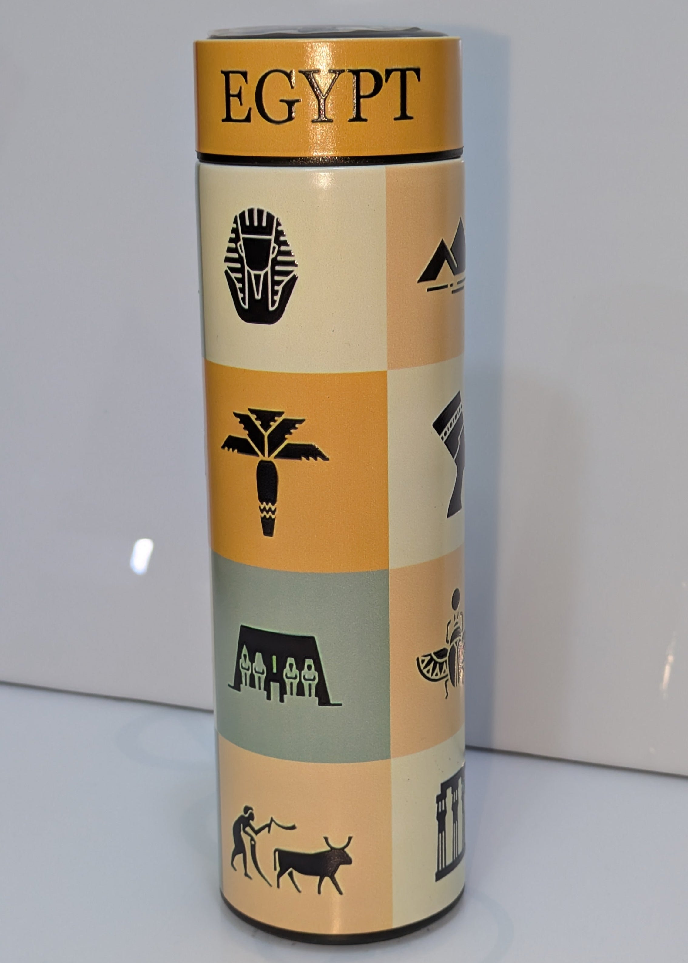 Mosaic Symbols Travel Mug – Stainless Steel 500ml Tumbler